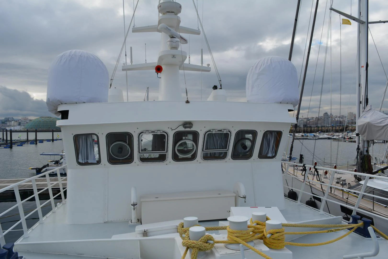 a boat in the water aboard ELENA Yacht for Sale