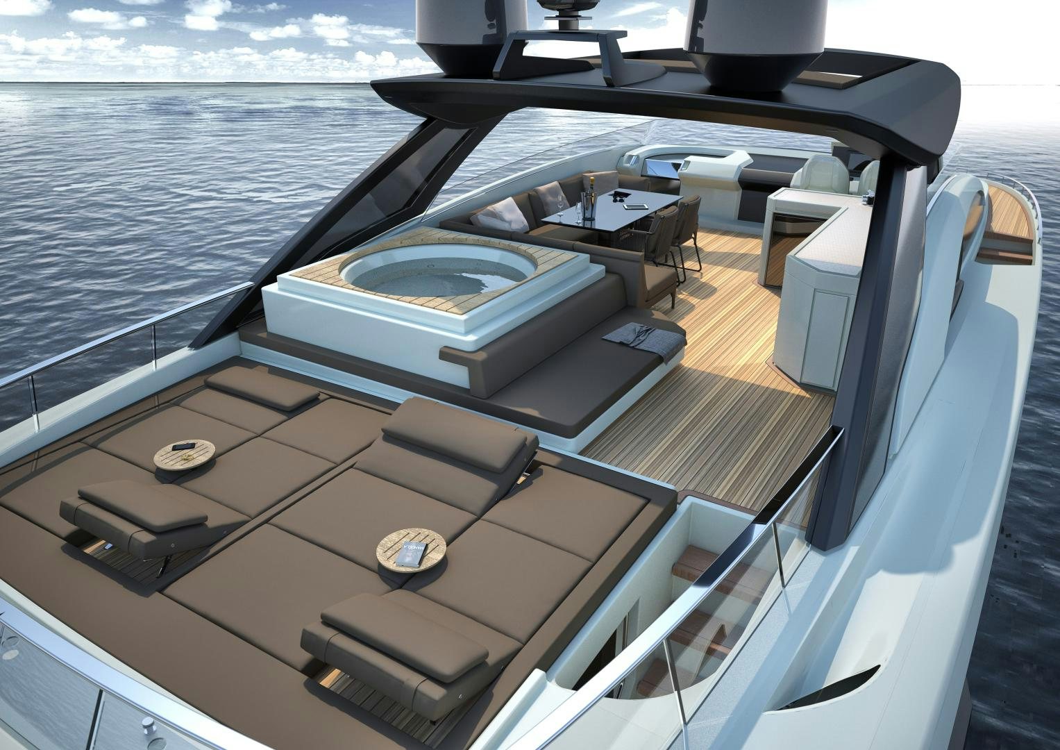 a boat on the water aboard SEDA Yacht for Sale