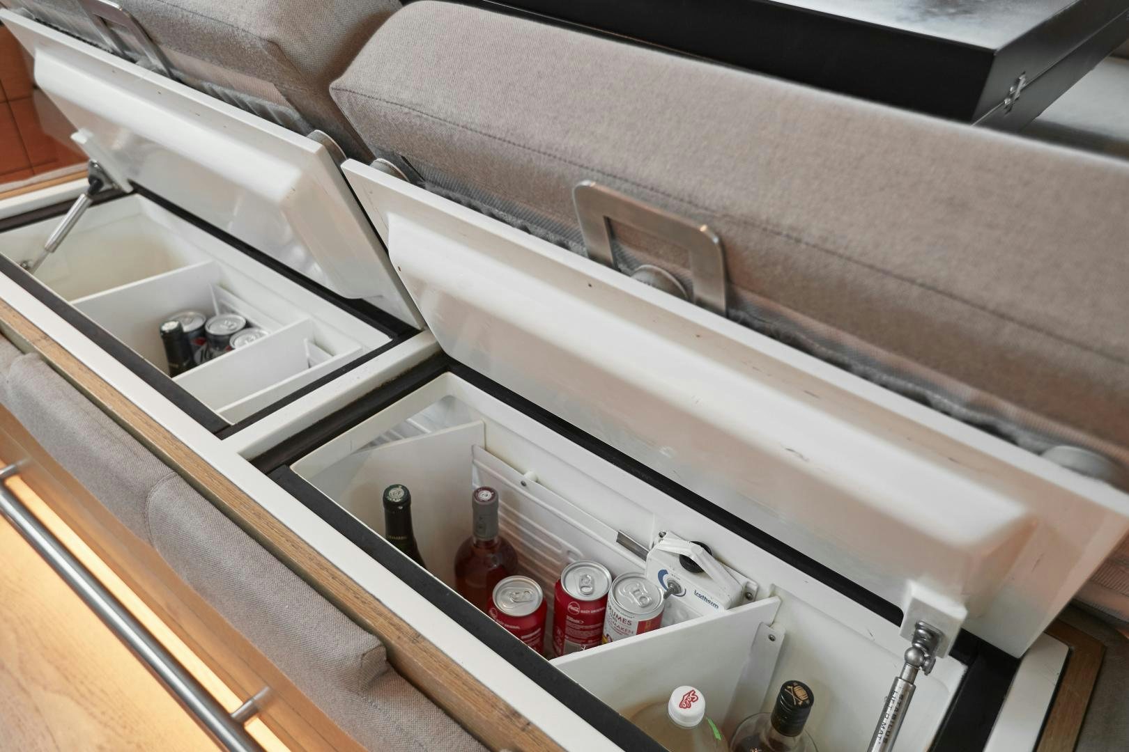 a sink with a faucet aboard CAPRICHO II Yacht for Sale