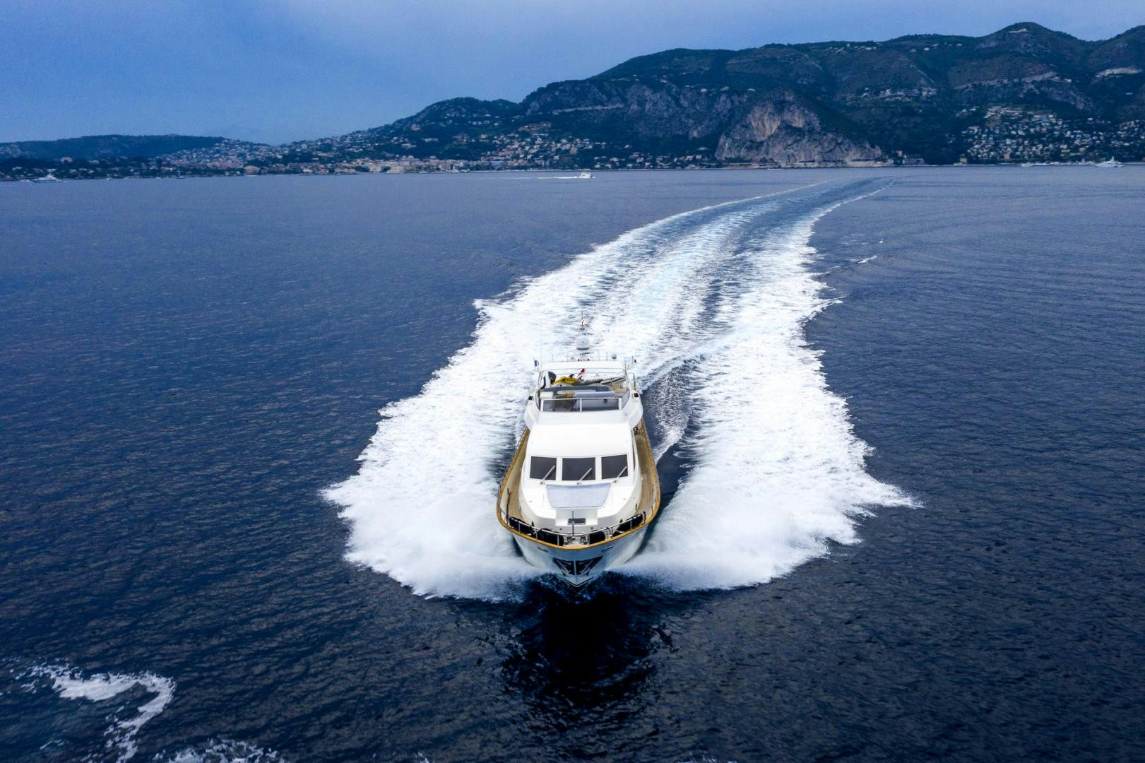 a boat on the water aboard ACE1 Yacht for Sale