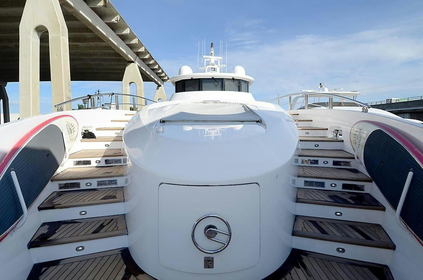a group of white boats aboard ARTHUR'S WAY Yacht for Sale