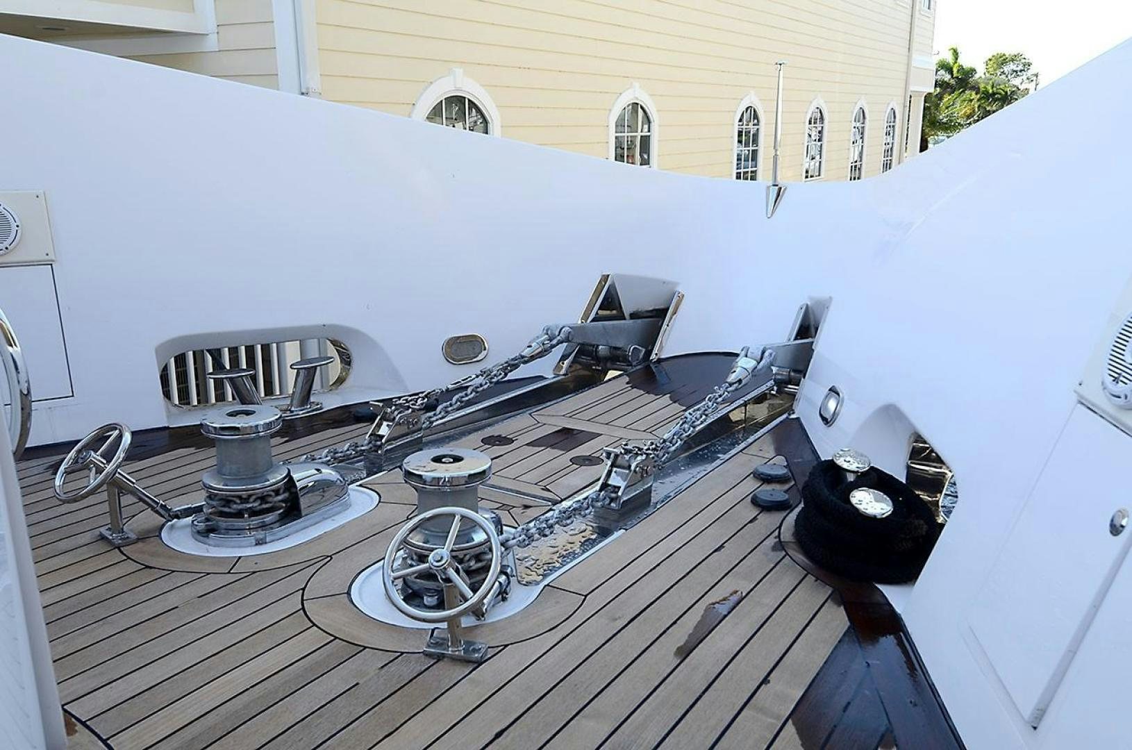 a model of a space ship aboard ARTHUR'S WAY Yacht for Sale