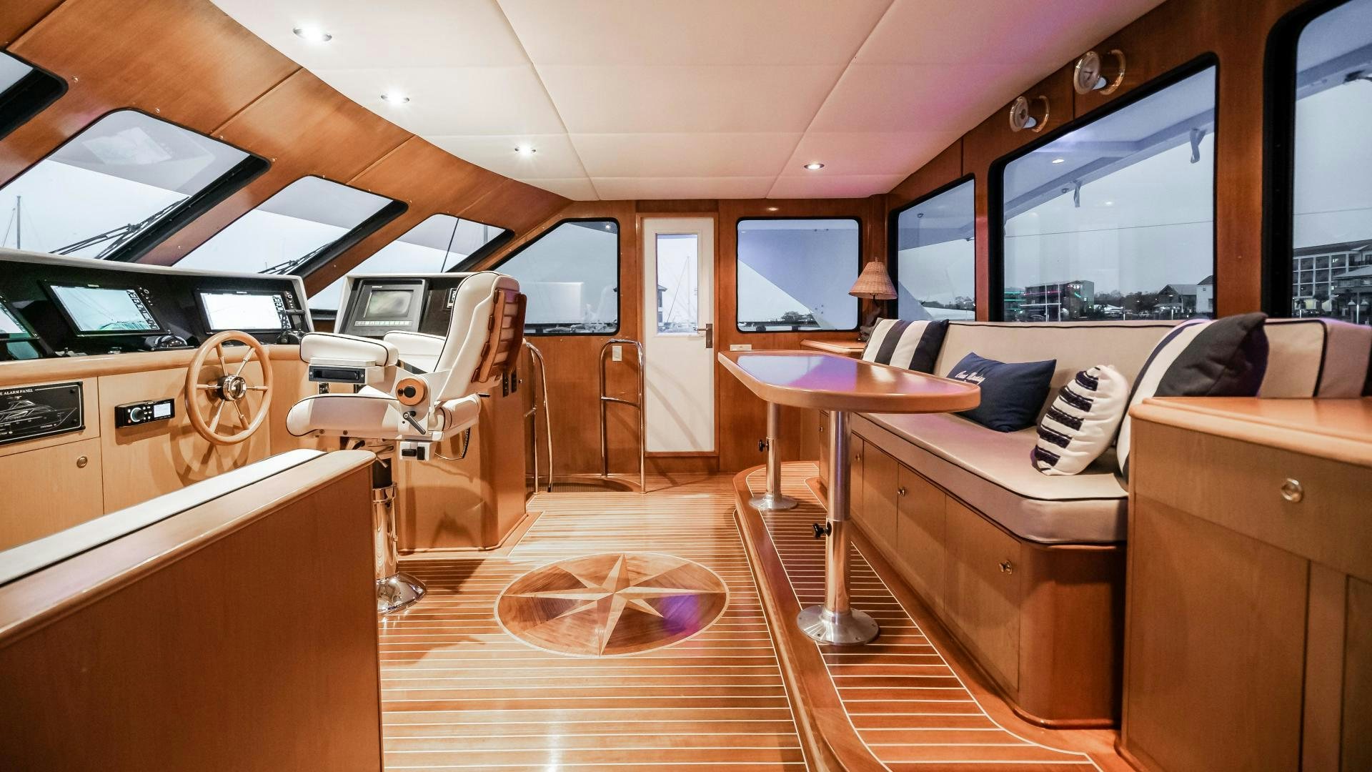 inside of a boat aboard COME MONDAY Yacht for Sale