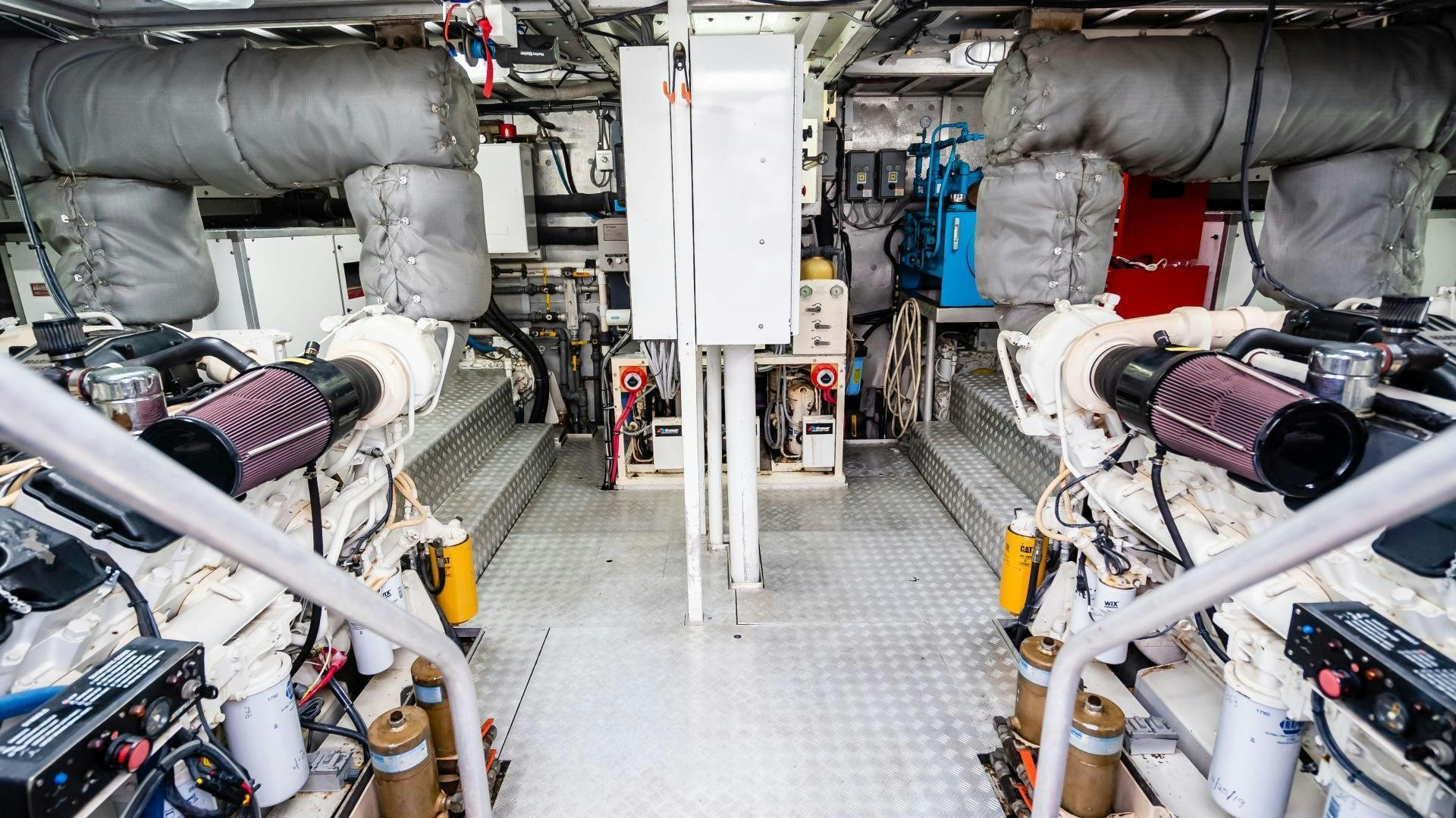 a room full of equipment aboard COME MONDAY Yacht for Sale