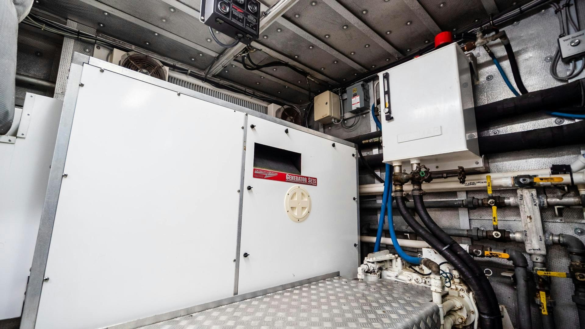 a close-up of a machine aboard COME MONDAY Yacht for Sale