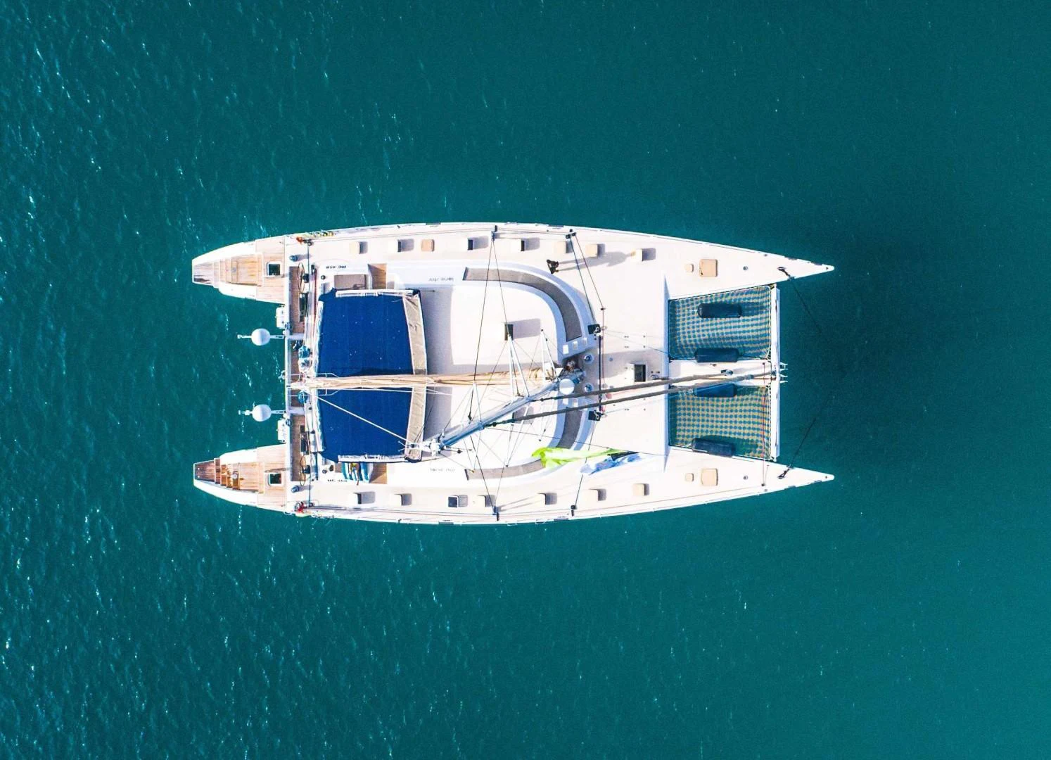 a white boat in the water aboard LONESTAR Yacht for Sale