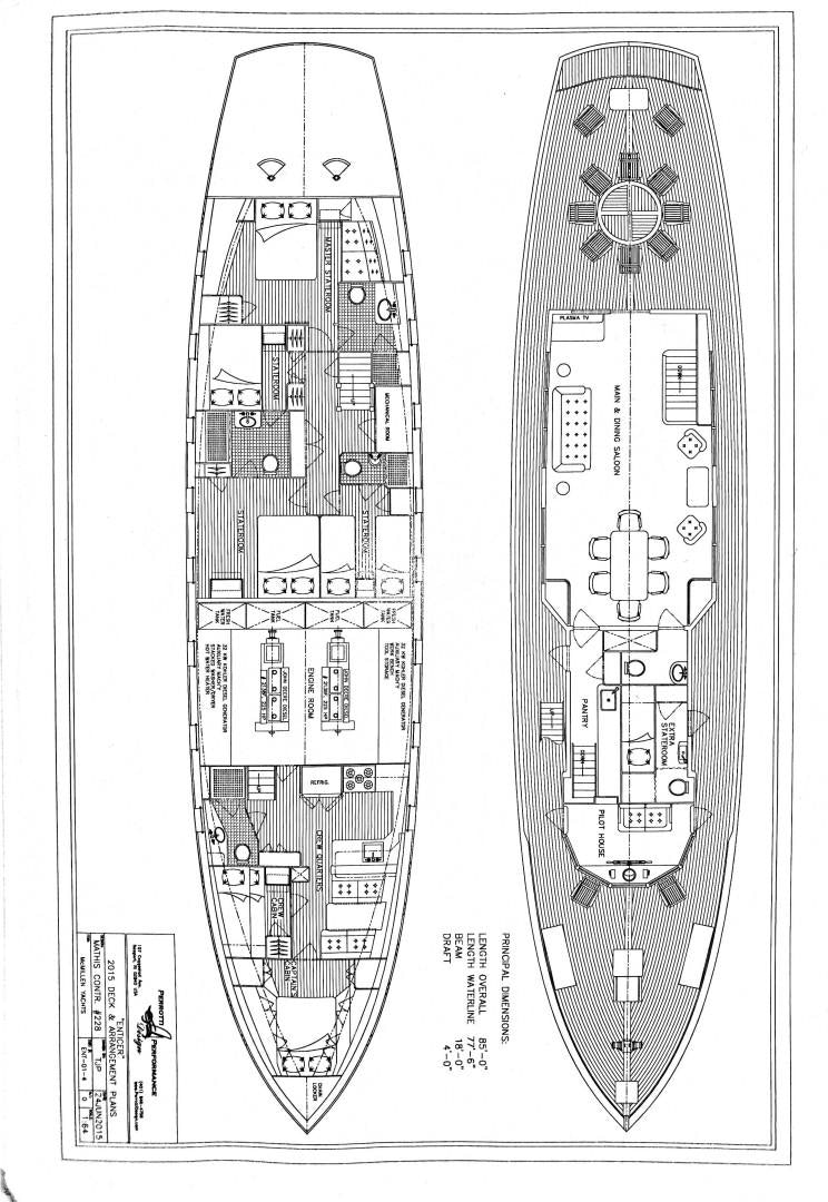 a close-up of a building aboard ENTICER Yacht for Sale