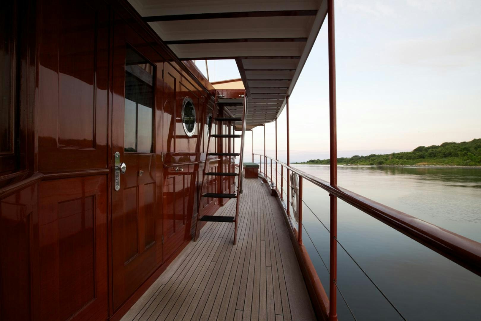 a boat on the water aboard ENTICER Yacht for Sale