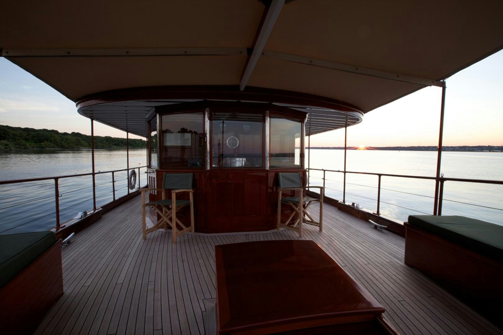 a boat on the water aboard ENTICER Yacht for Sale