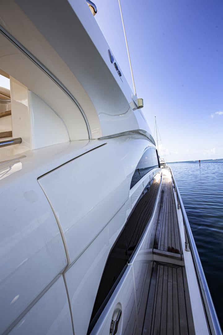 a boat on the water aboard LAS BRISAS Yacht for Sale
