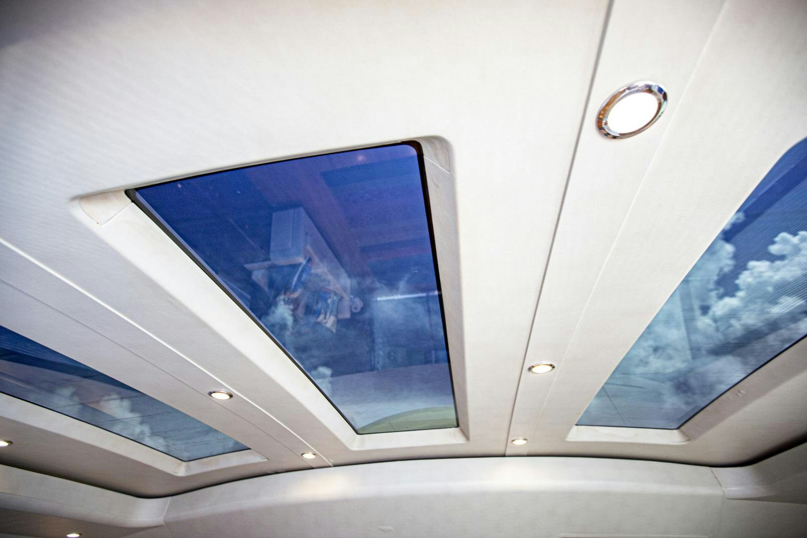 a close-up of a tablet aboard LAS BRISAS Yacht for Sale