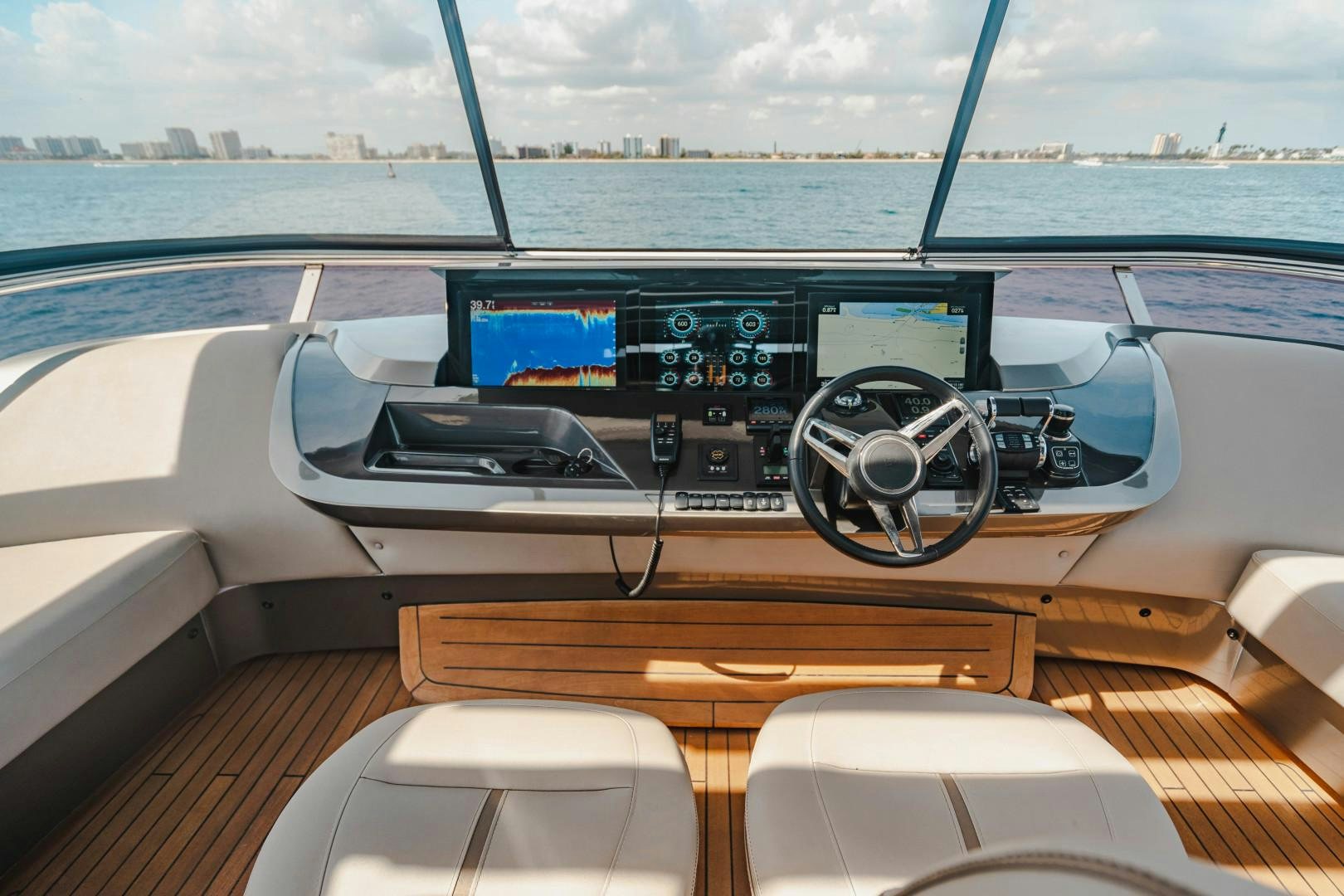 inside of a boat aboard KAOS Yacht for Sale