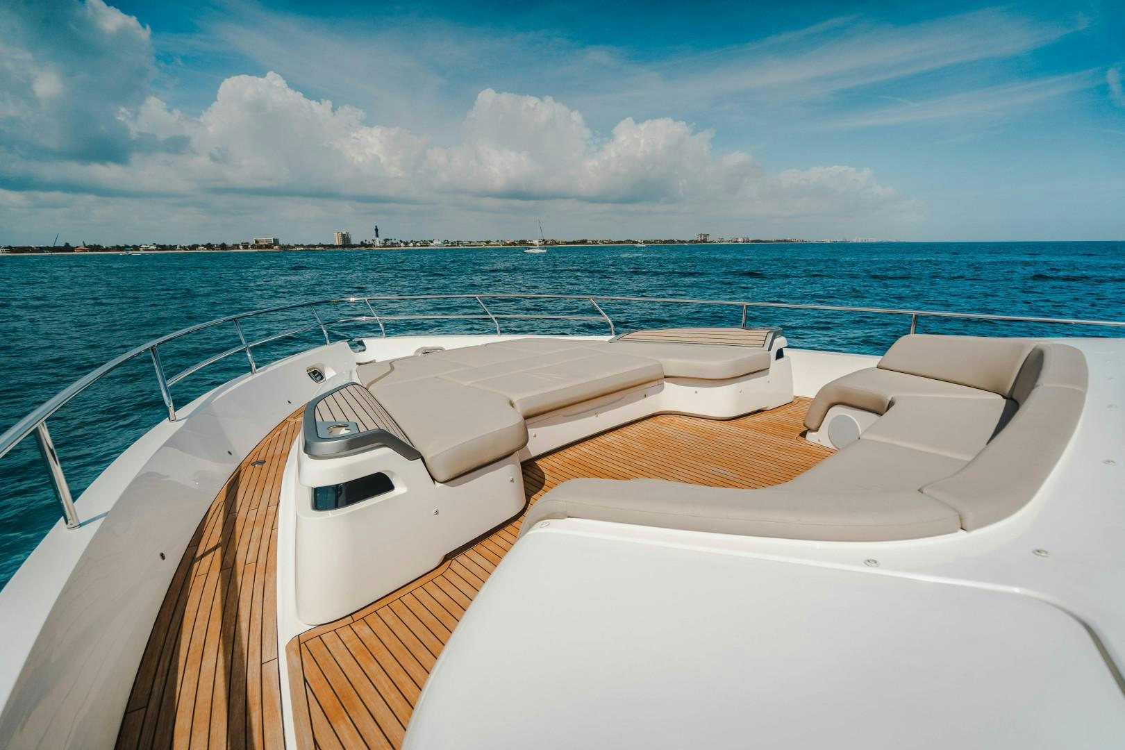 a boat on the water aboard KAOS Yacht for Sale