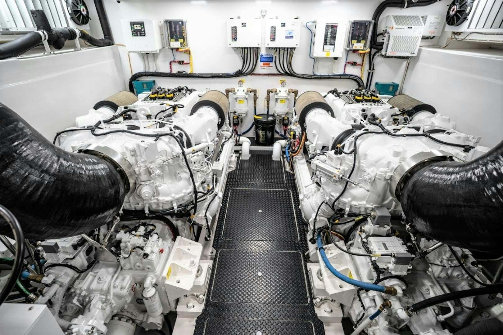 a room with a large machine aboard MAKE  HAPPEN Yacht for Sale