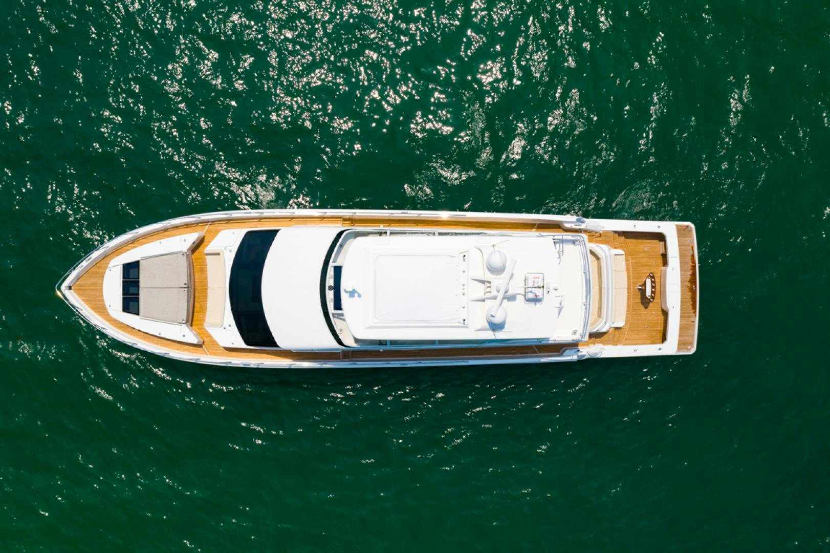 a yellow and white object aboard MAKE  HAPPEN Yacht for Sale