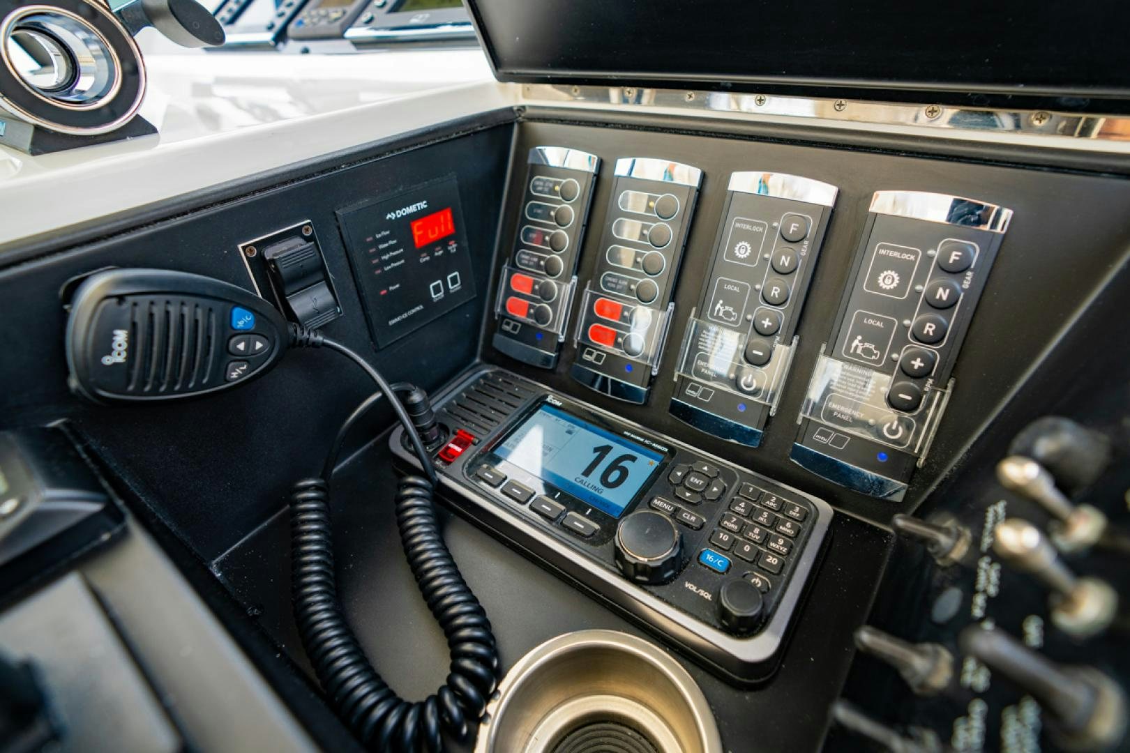 graphical user interface aboard MAKE  HAPPEN Yacht for Sale