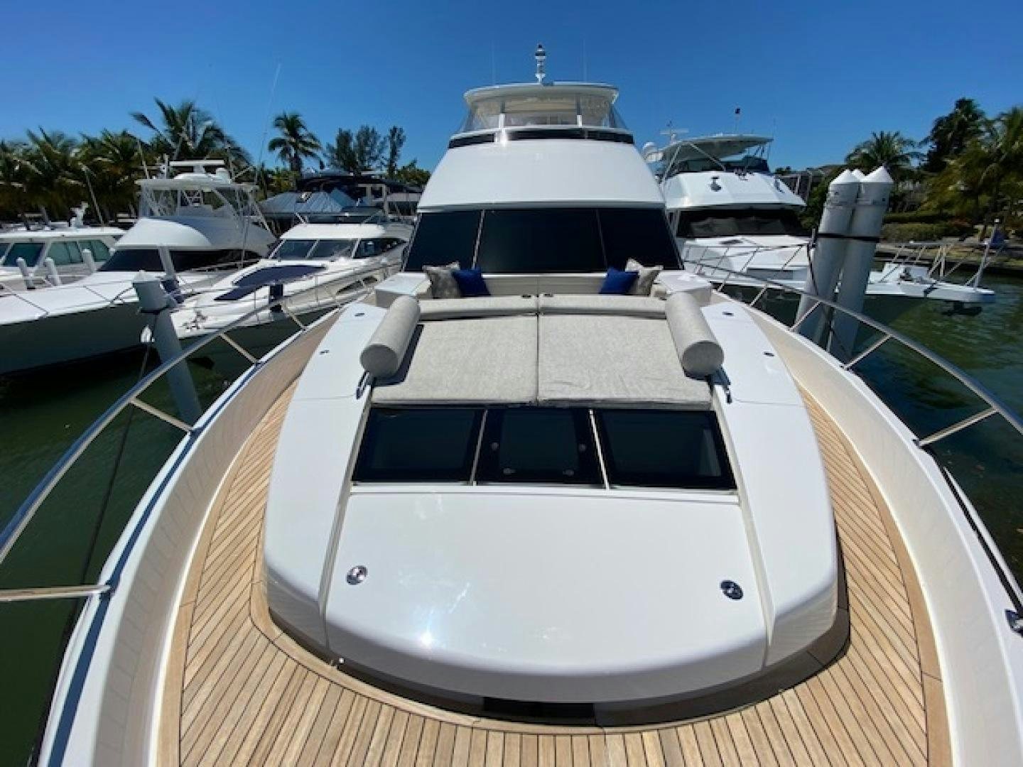a boat on a deck aboard MAKE  HAPPEN Yacht for Sale