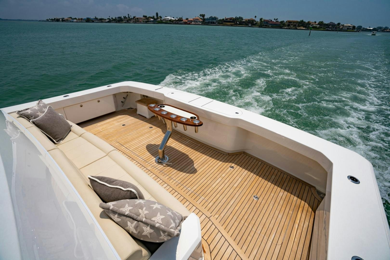 a boat on the water aboard MAKE  HAPPEN Yacht for Sale