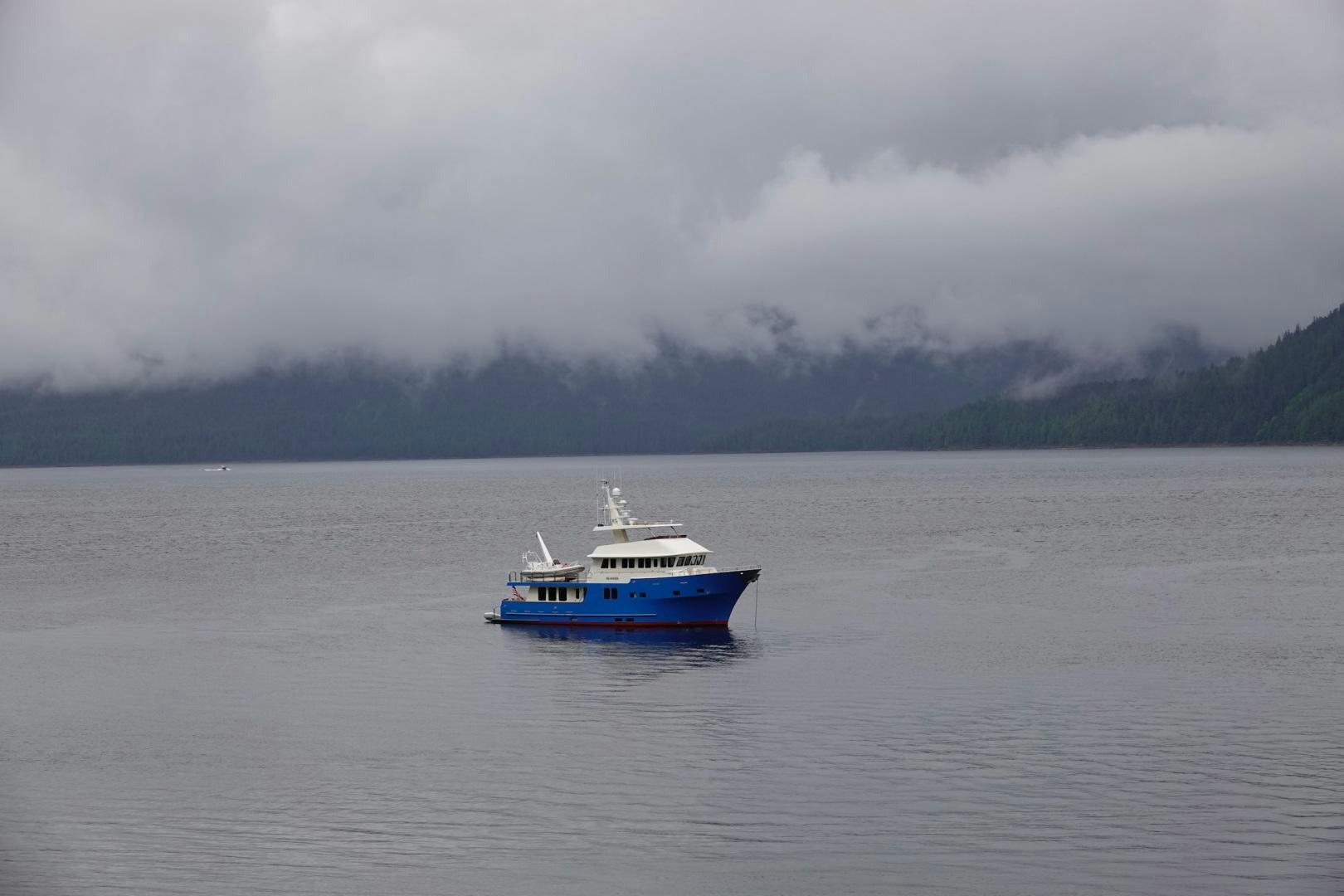 a boat in the water aboard ISLANDER Yacht for Sale