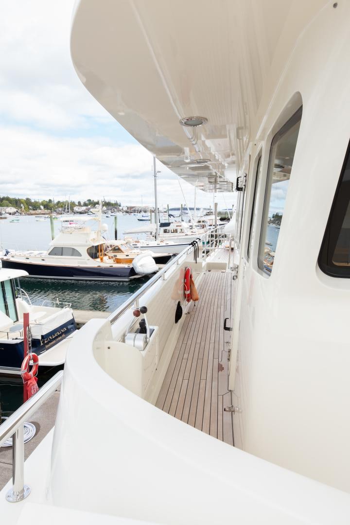 a boat on the water aboard ISLANDER Yacht for Sale