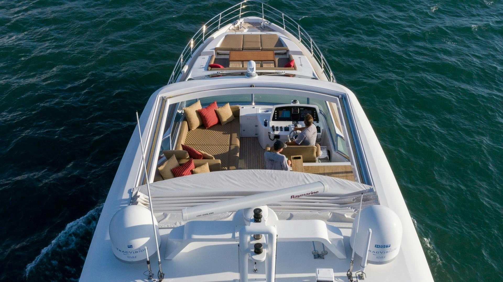 a boat on the water aboard PHOENIX Yacht for Sale