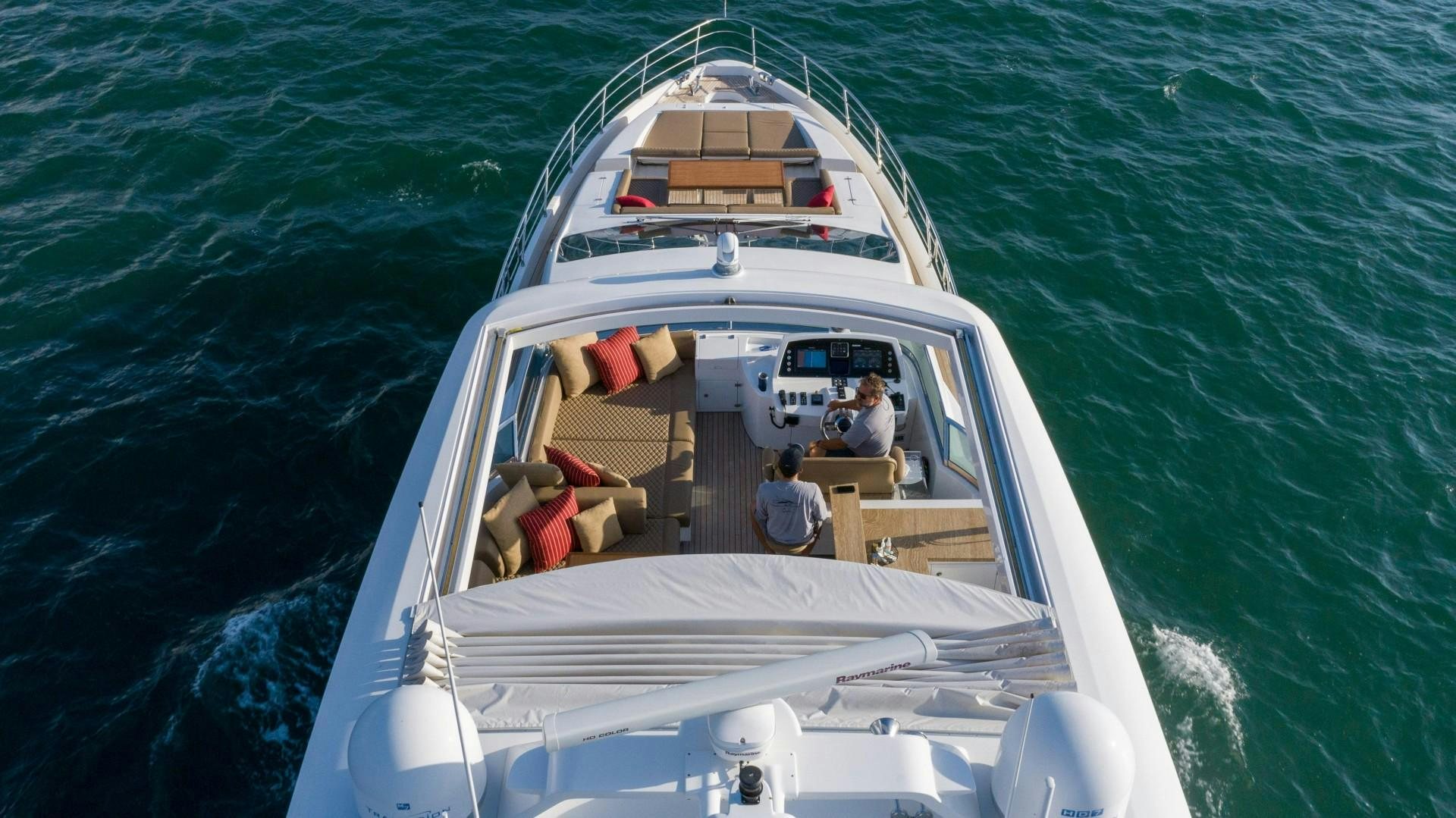 a boat on the water aboard PHOENIX Yacht for Sale