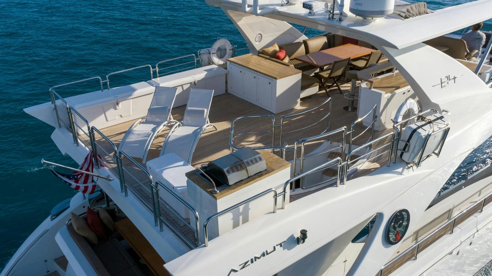 a boat on the water aboard PHOENIX Yacht for Sale