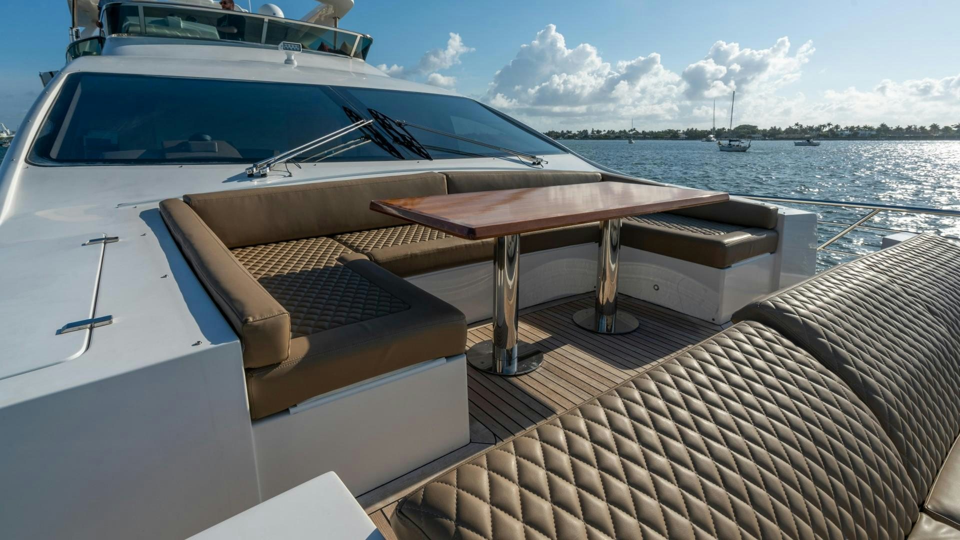 a boat on the water aboard PHOENIX Yacht for Sale