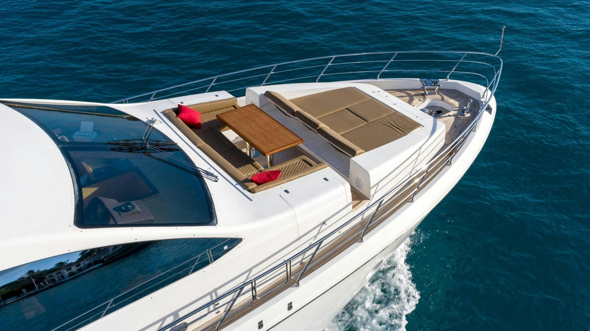 a boat on the water aboard PHOENIX Yacht for Sale