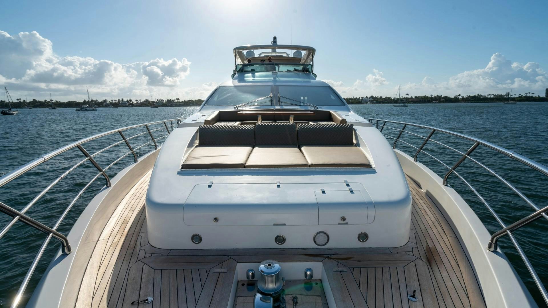 a boat on a body of water aboard PHOENIX Yacht for Sale