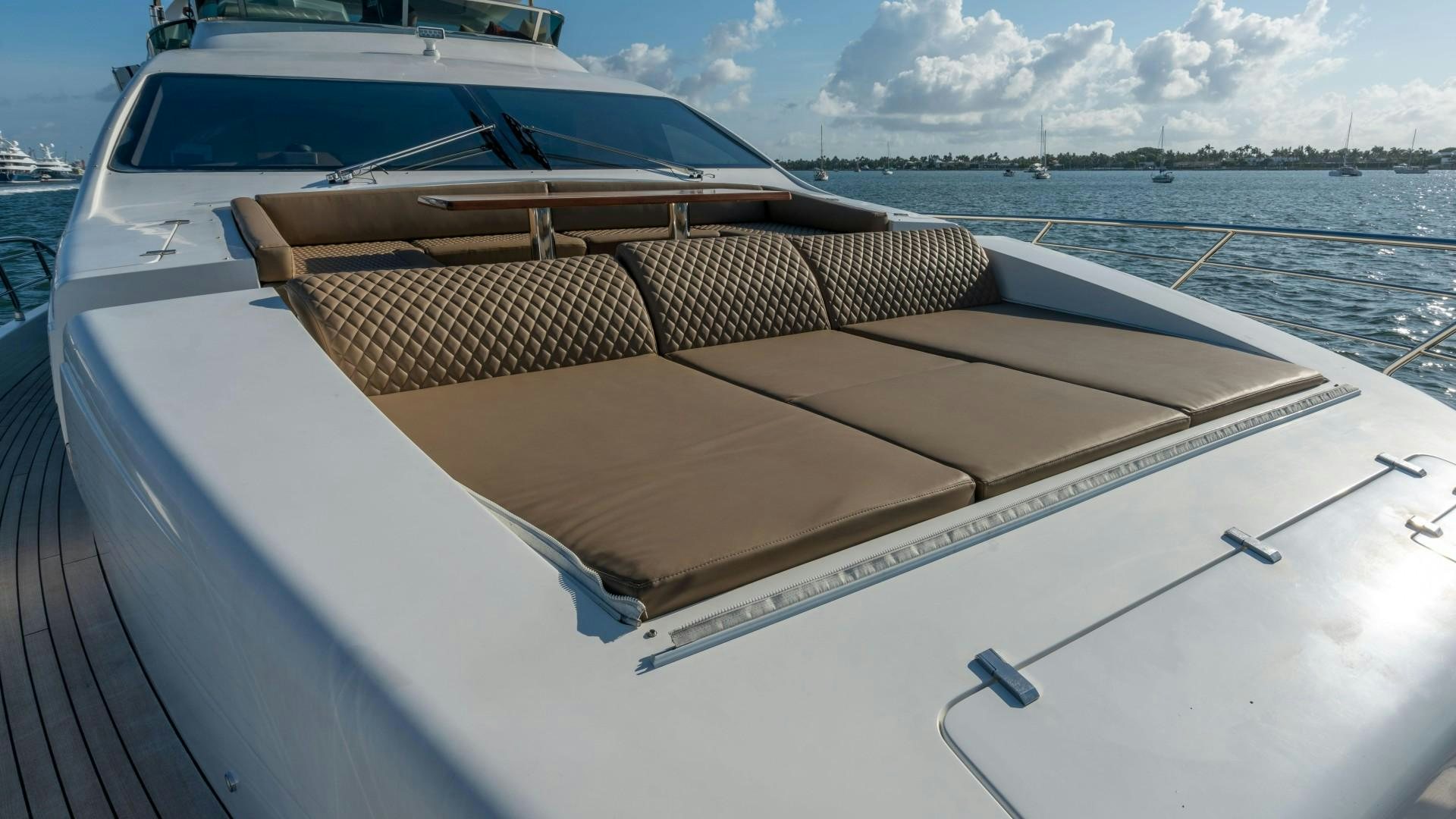 a boat on the water aboard PHOENIX Yacht for Sale