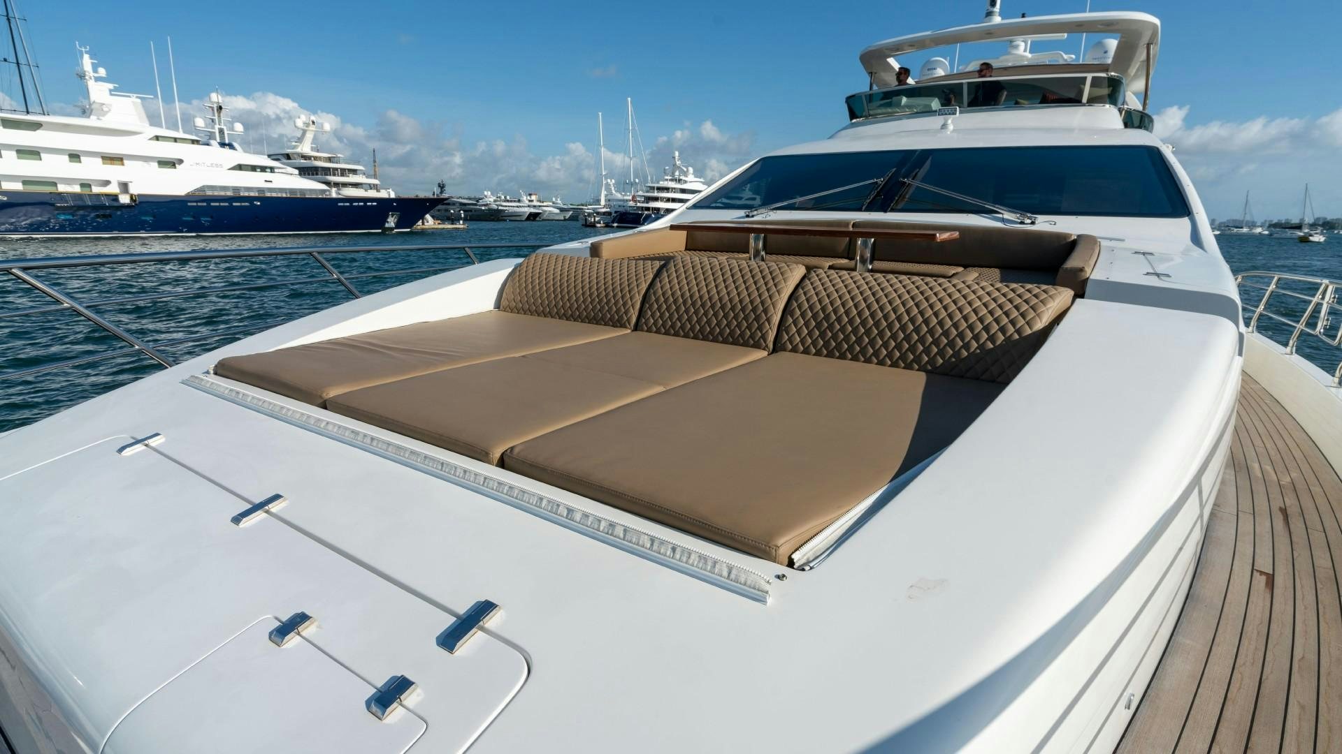 a boat on the water aboard PHOENIX Yacht for Sale