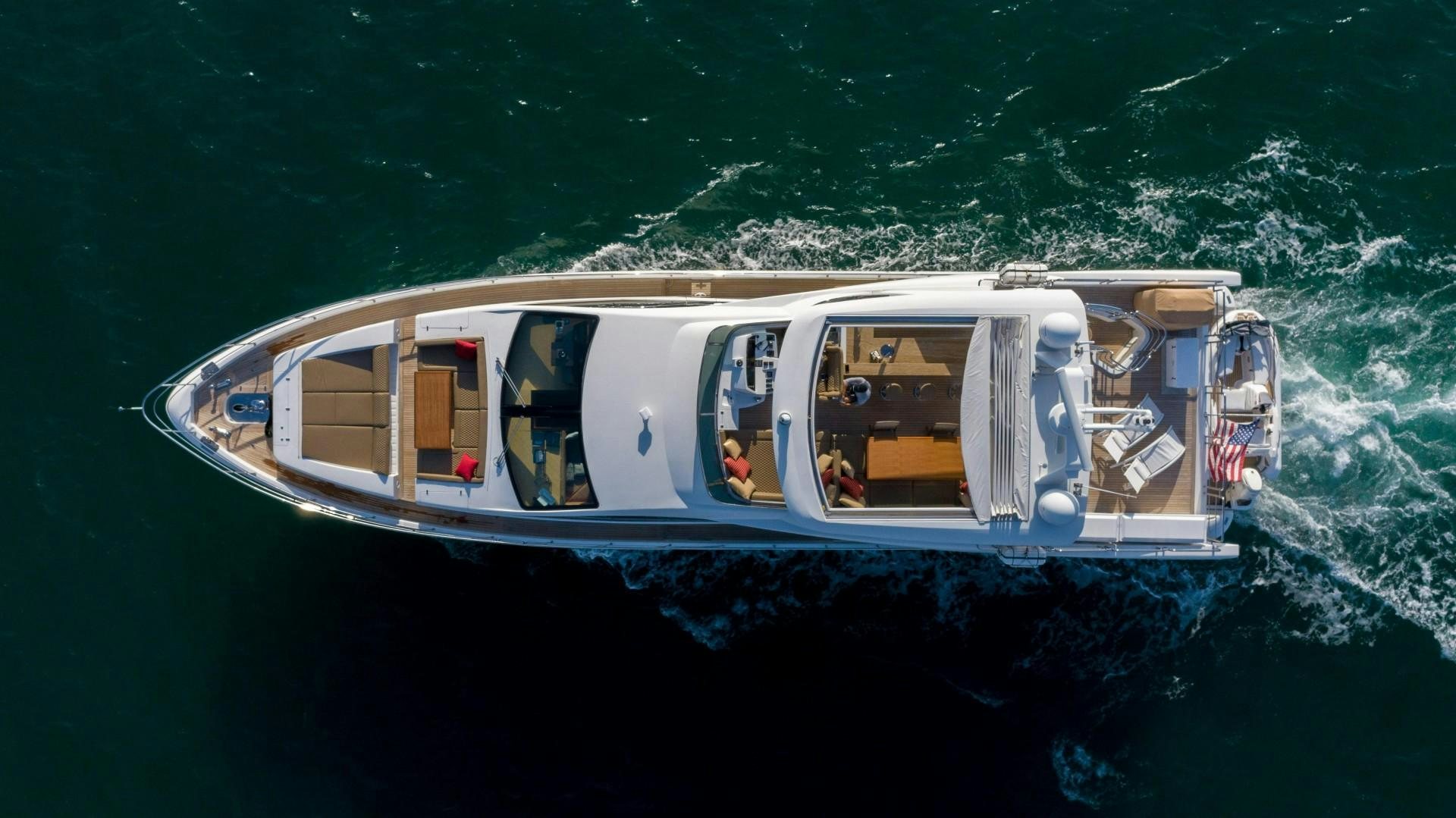 a boat with people inside aboard PHOENIX Yacht for Sale