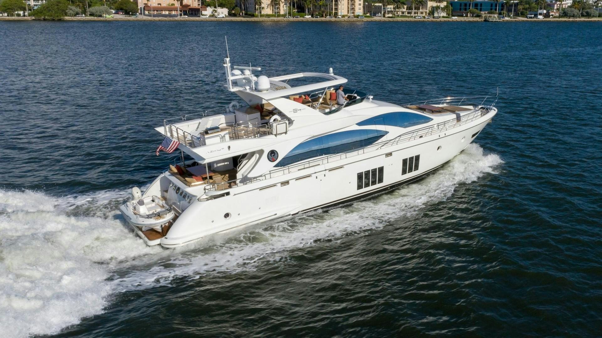 a boat on the water aboard PHOENIX Yacht for Sale