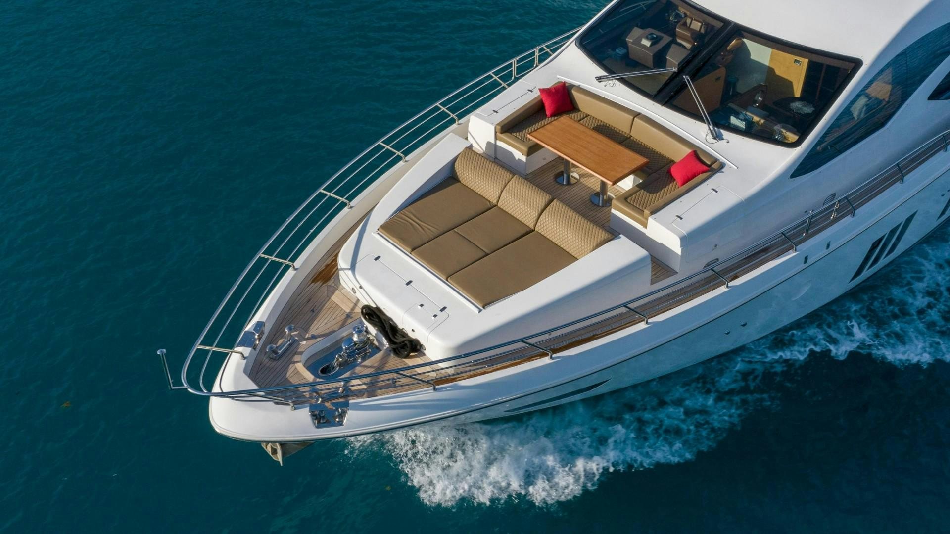 a boat on the water aboard PHOENIX Yacht for Sale