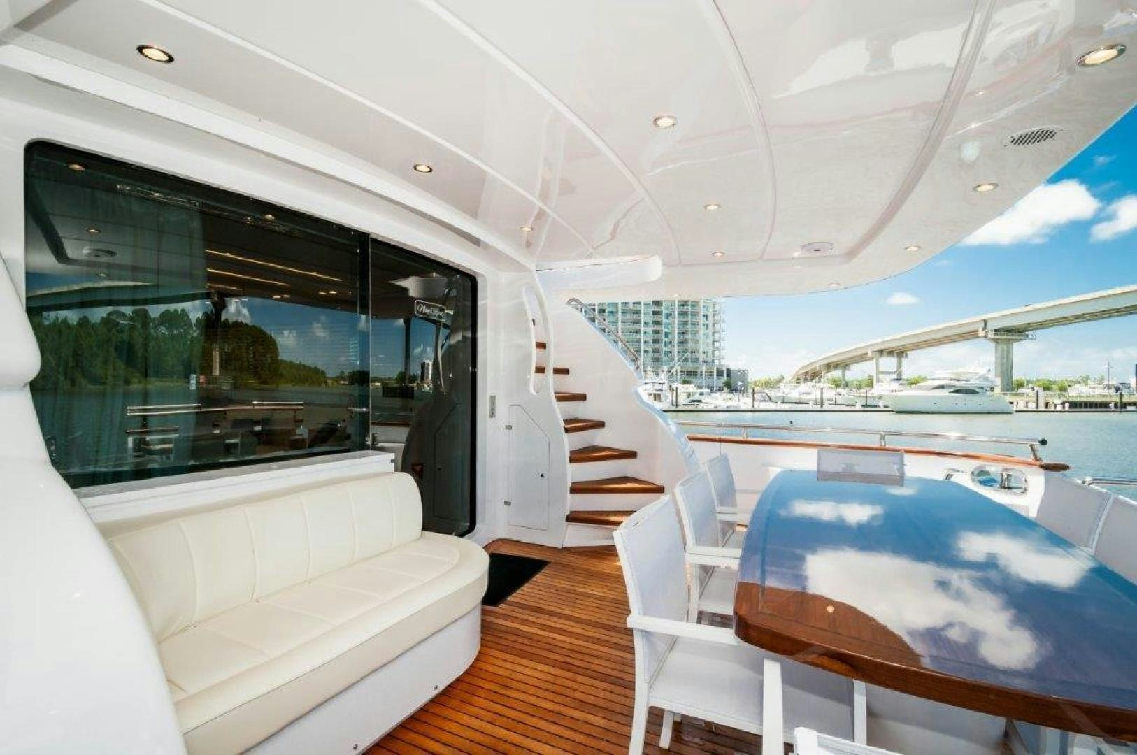 inside of a boat aboard NEVER REST Yacht for Sale