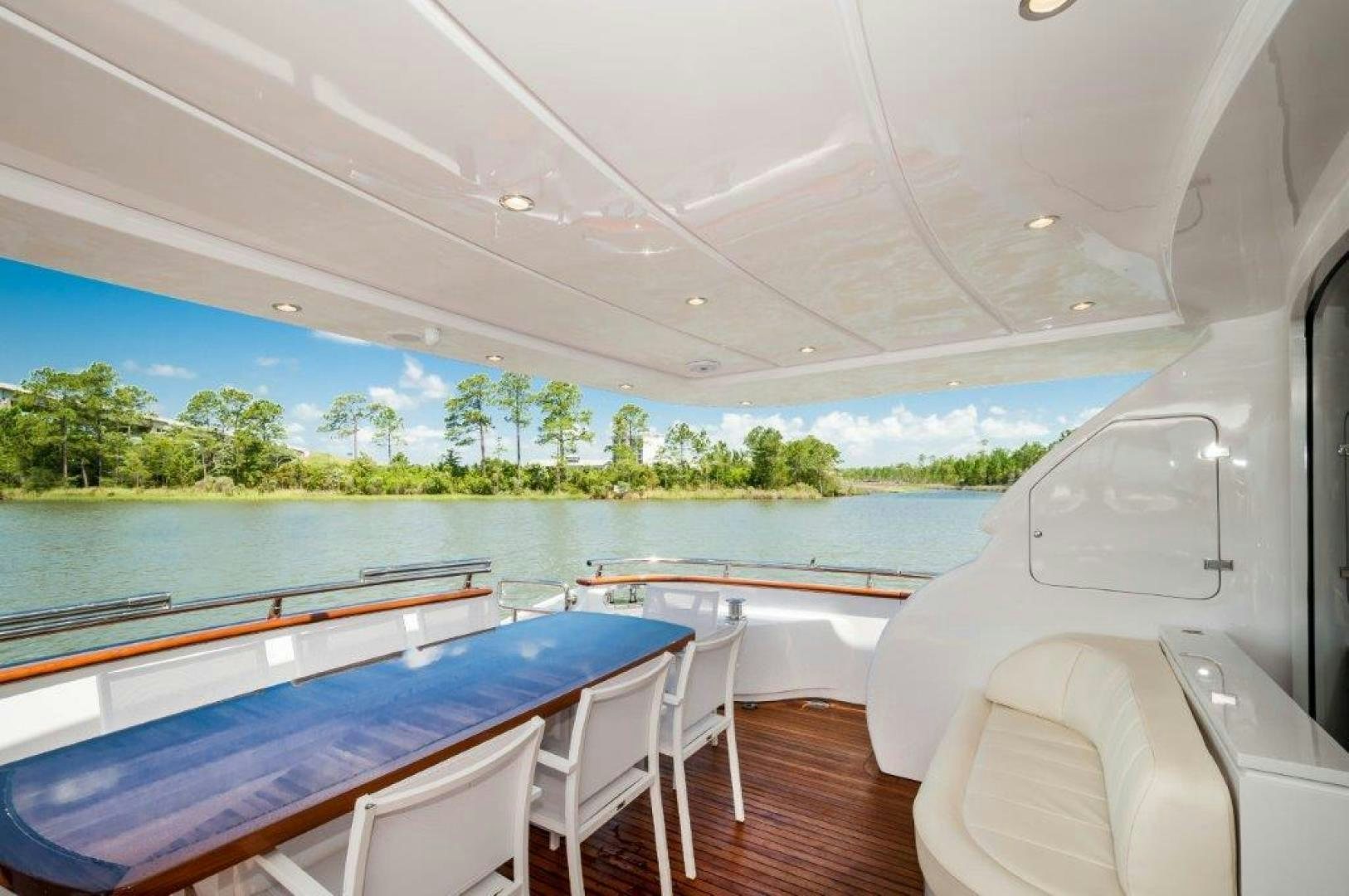 a boat on the water aboard NEVER REST Yacht for Sale