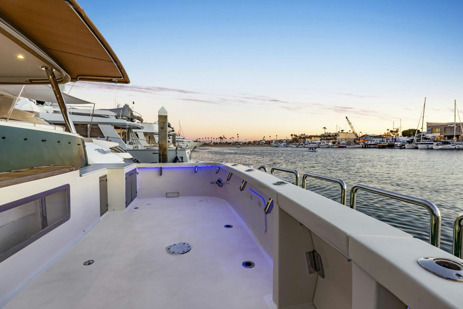 a boat in the water aboard HOLIDAY Yacht for Sale