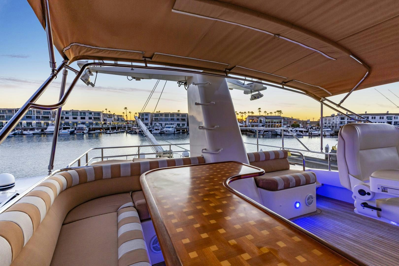 a boat on the water aboard HOLIDAY Yacht for Sale