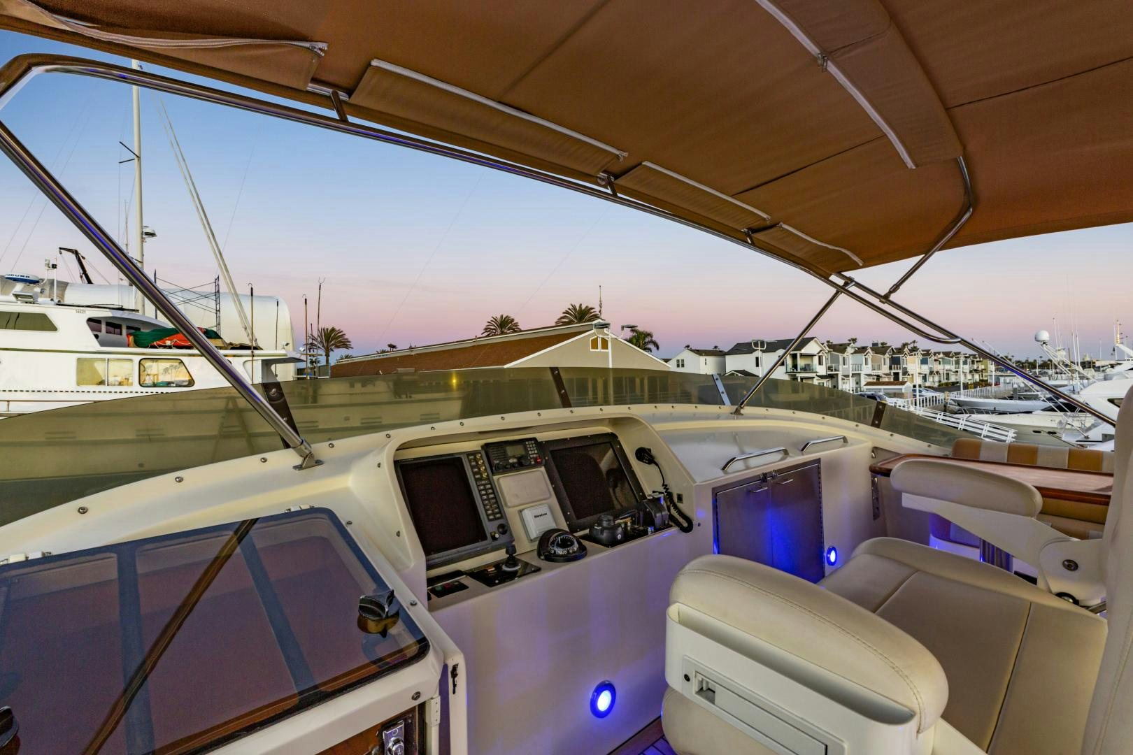 inside of a boat aboard HOLIDAY Yacht for Sale