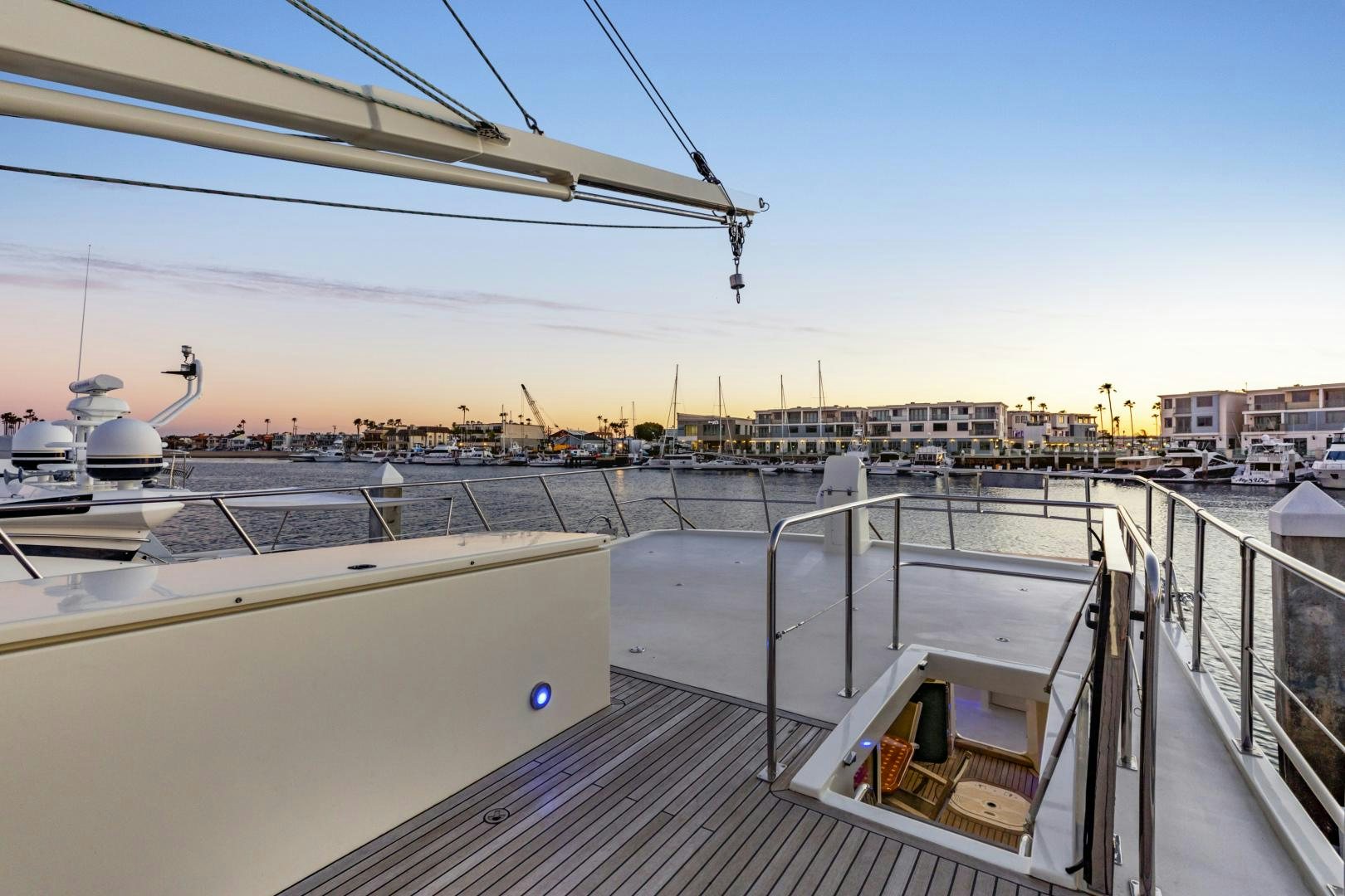 a boat on the water aboard HOLIDAY Yacht for Sale