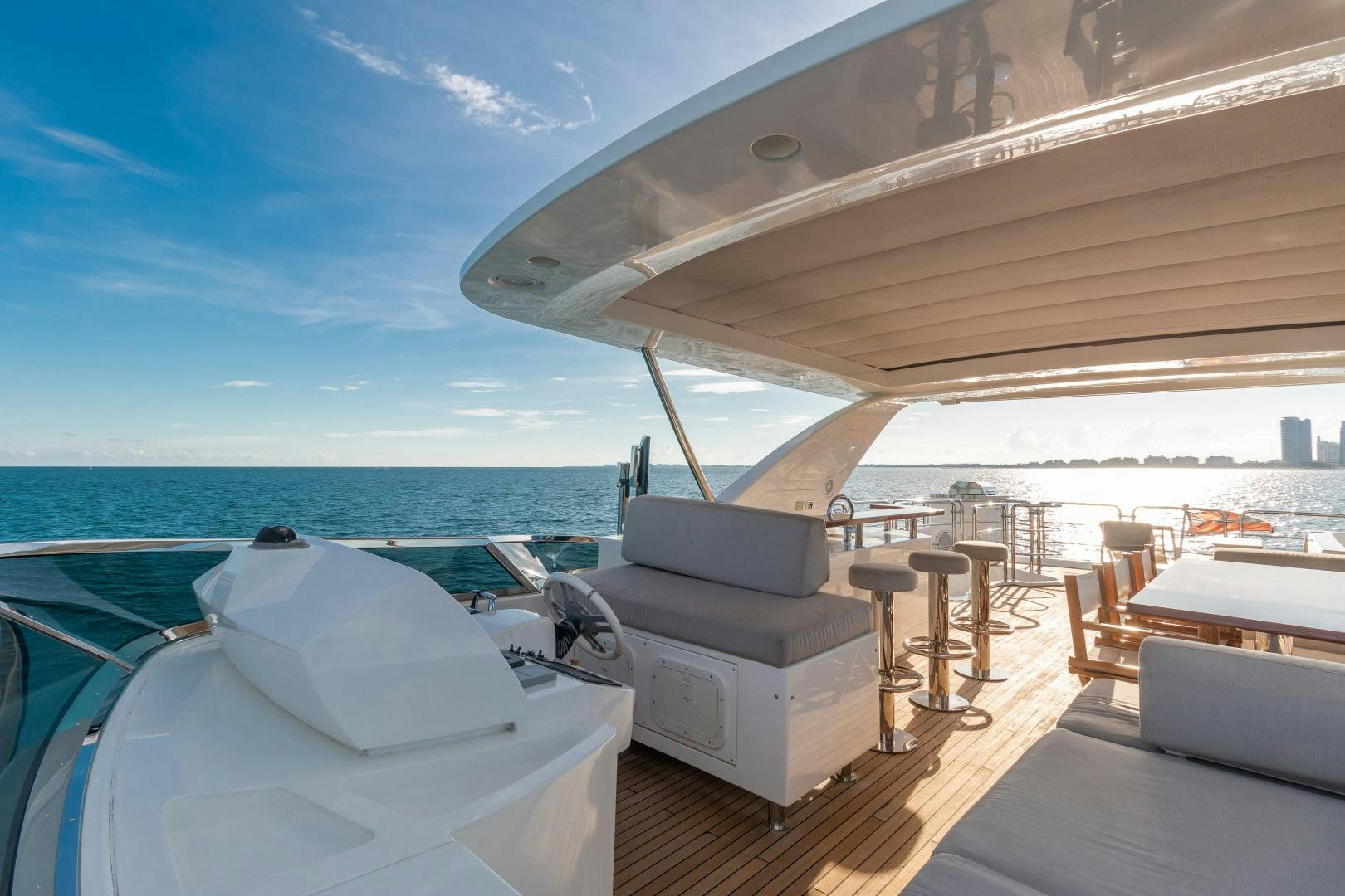 a boat on the water aboard NO NAME Yacht for Sale
