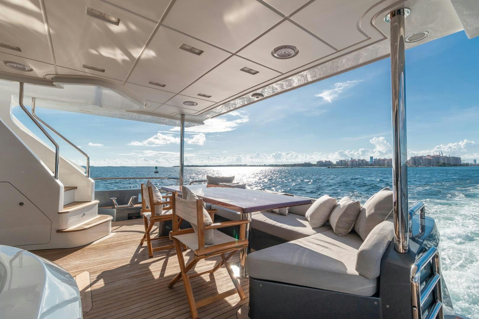 a boat on the water aboard NO NAME Yacht for Sale