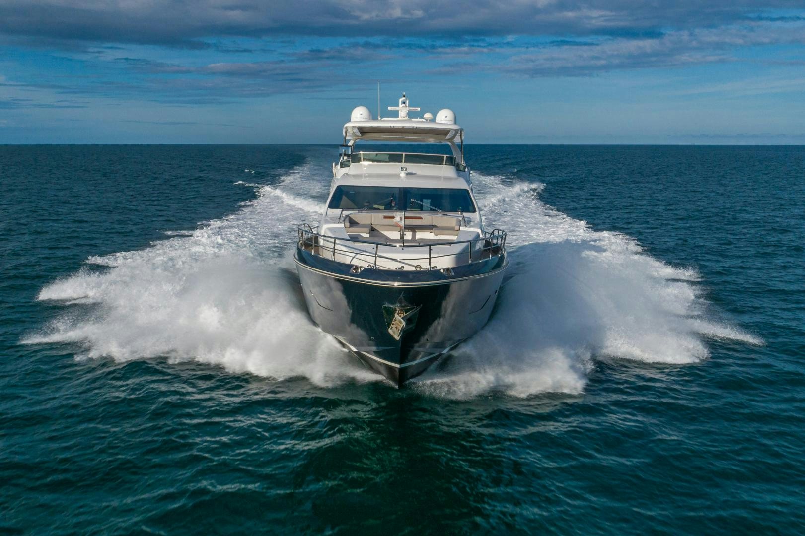 a boat on the water aboard NO NAME Yacht for Sale