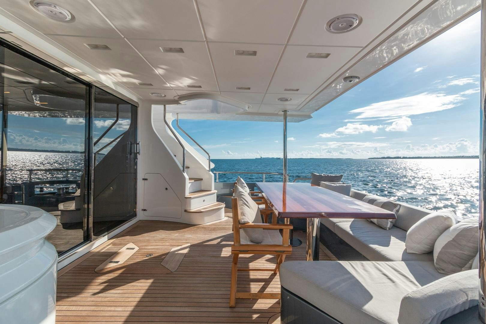 a boat on the water aboard NO NAME Yacht for Sale