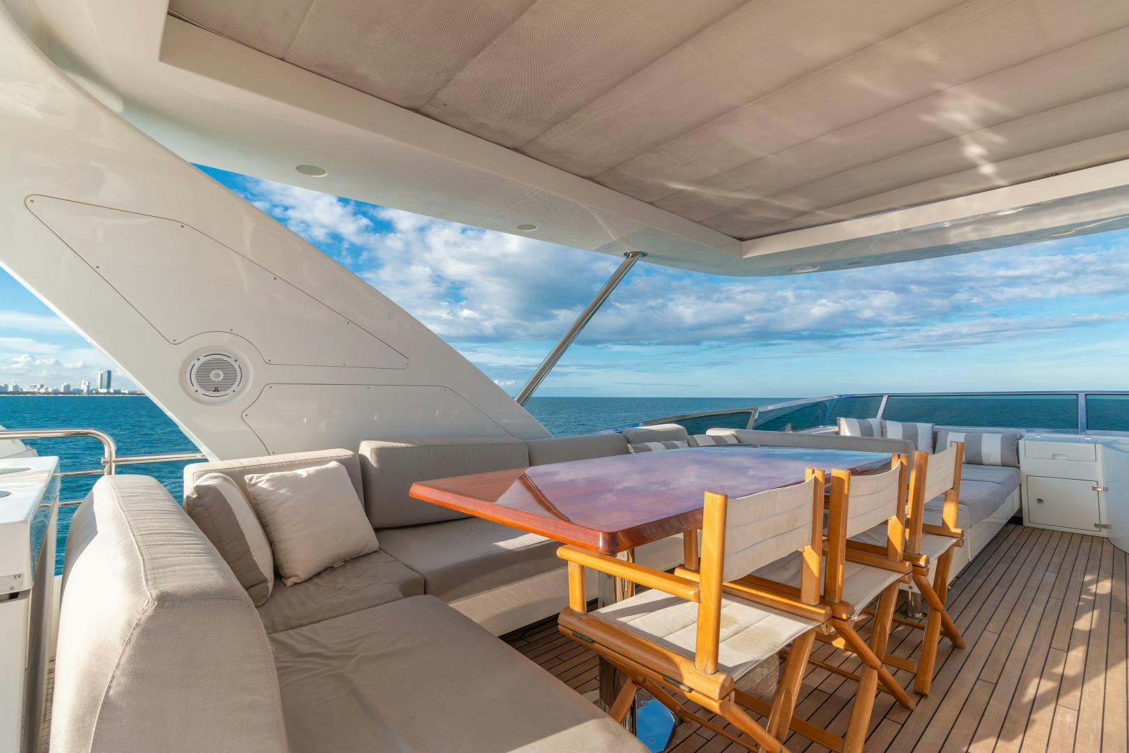 a boat on the water aboard NO NAME Yacht for Sale