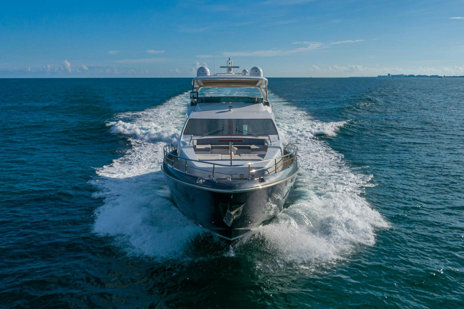 a boat on the water aboard NO NAME Yacht for Sale