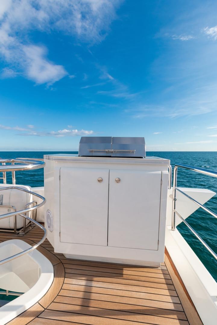 a white rectangular object on a deck aboard NO NAME Yacht for Sale
