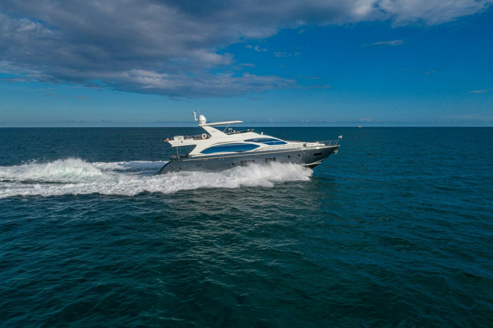 a boat on the water aboard NO NAME Yacht for Sale
