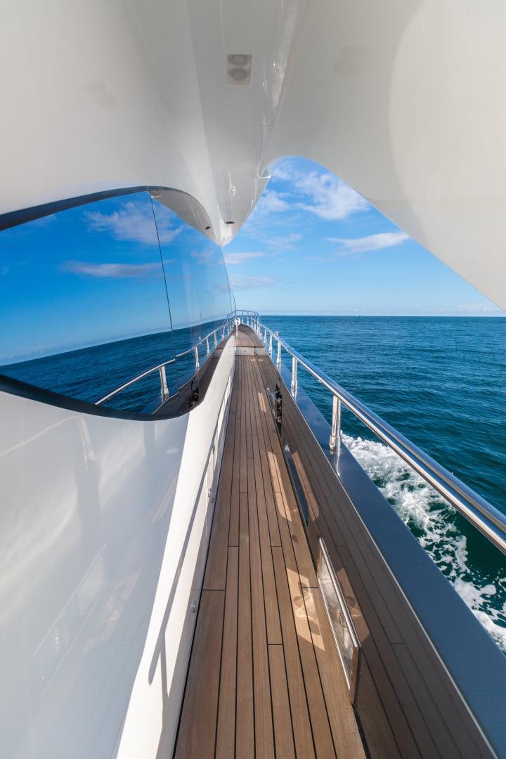 a boat on the water aboard NO NAME Yacht for Sale